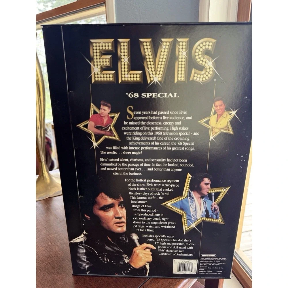 Elvis Presley '68 Special Doll 12